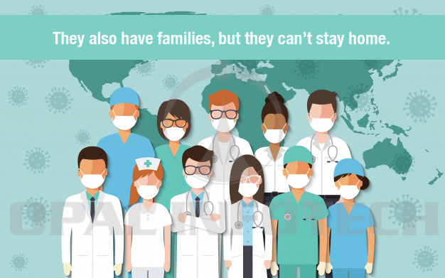 Healthcare Workers Cannot Stay Home
