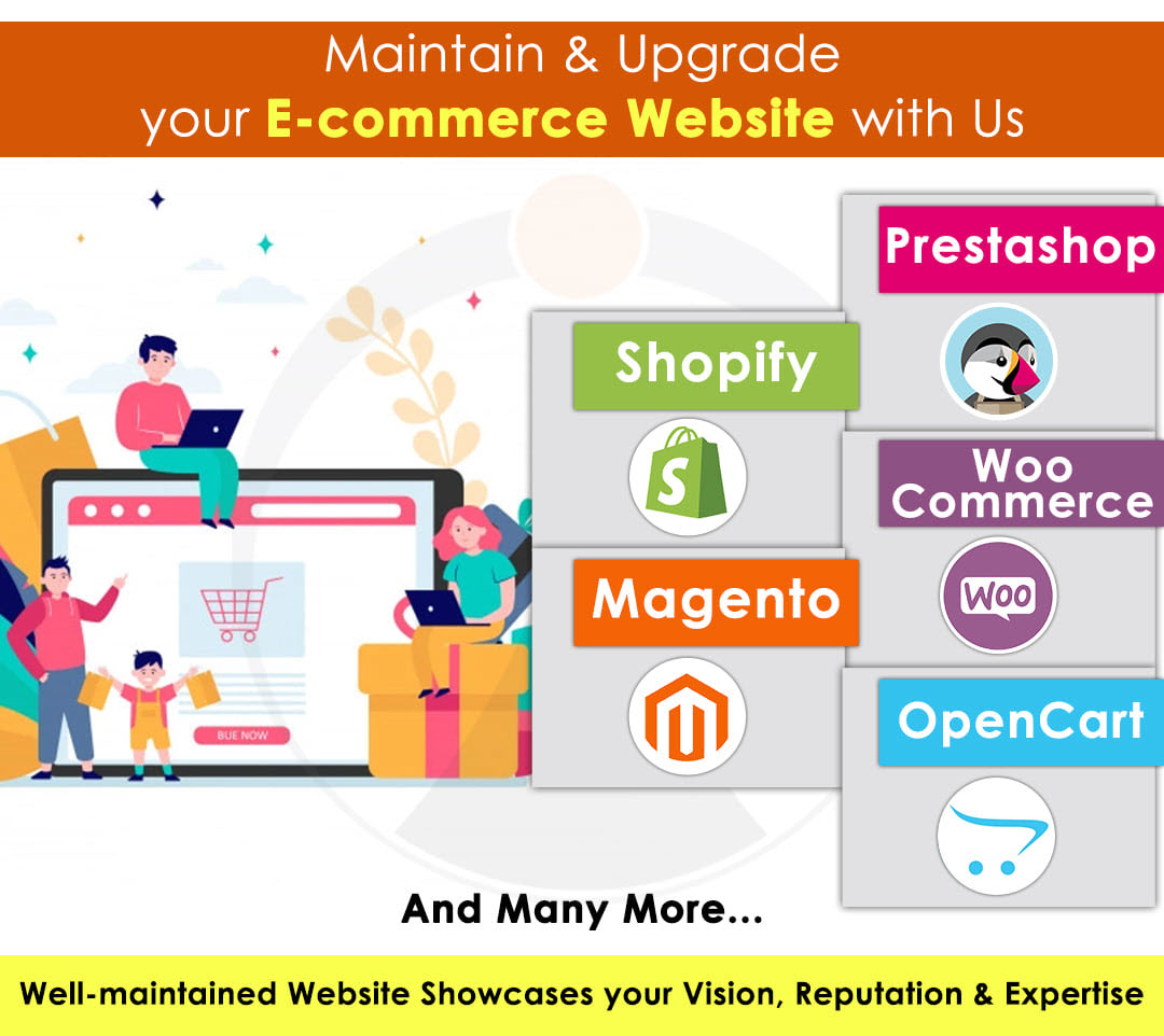 Maintain and Upgrade your E Commerce Website
