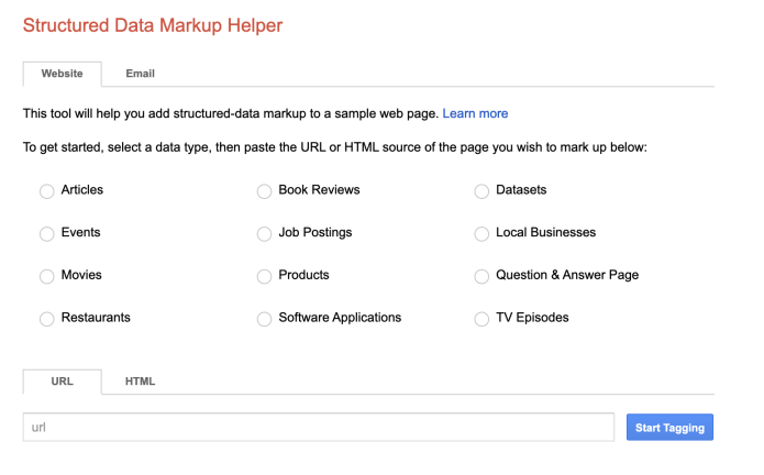 Website Structured Data for Large Website Technical SEO