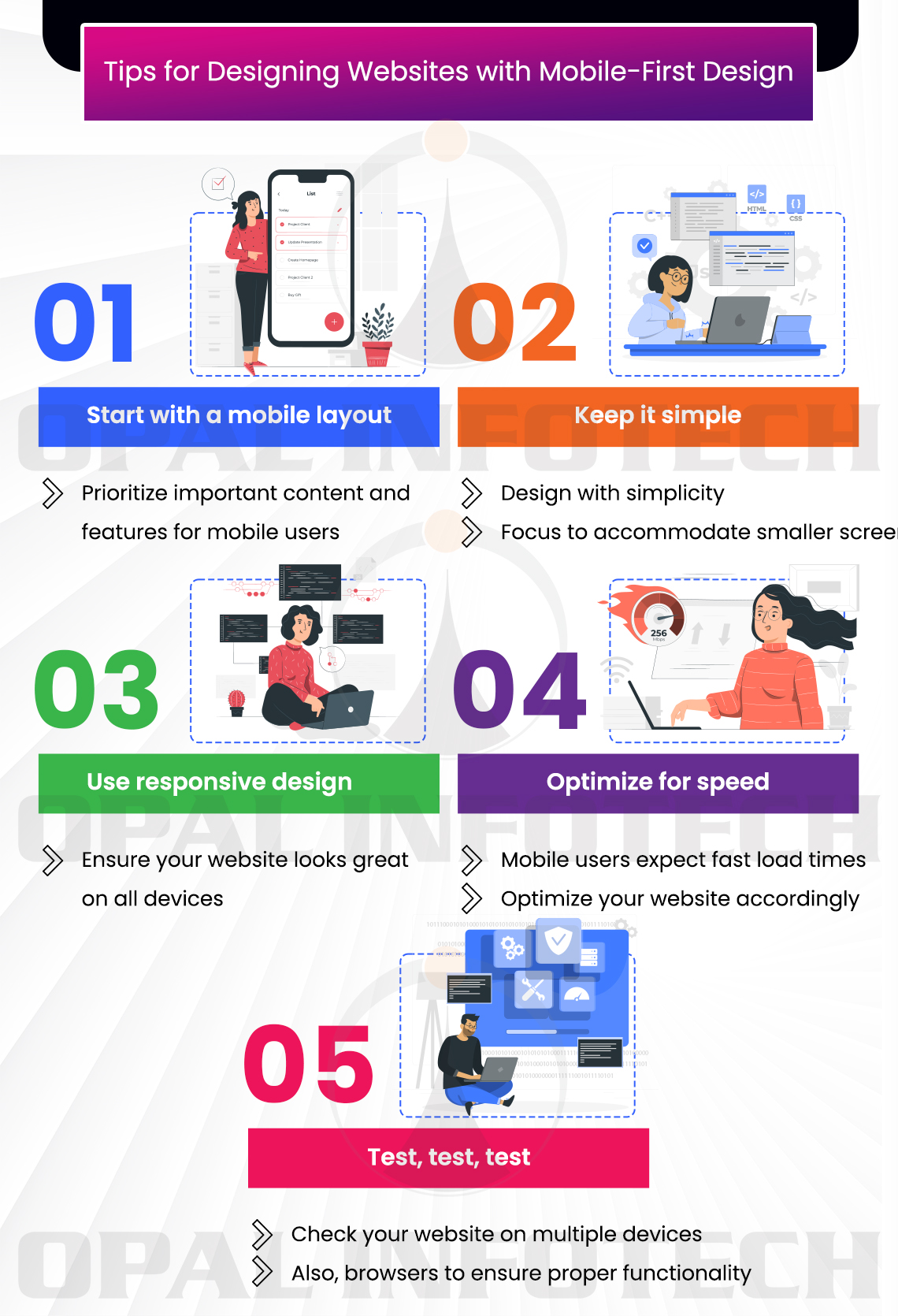 Tips for Designing Websites with Mobile-First Design