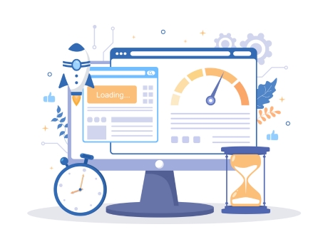 Website transformation showcasing improved speed and conversion rates