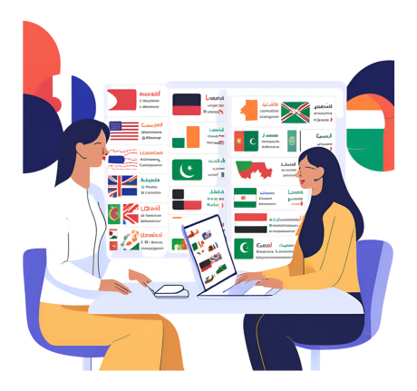 Adaptive maintenance team localizing website and app for different regions and currencies.