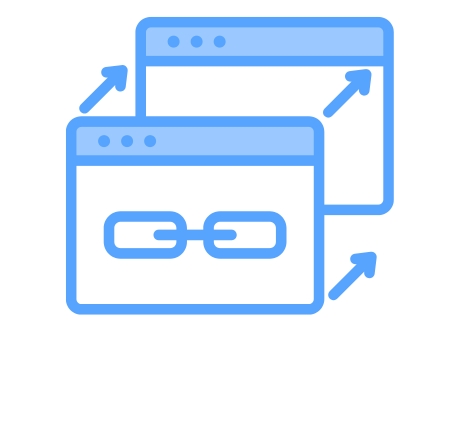 Internal linking strategy connecting blog and product pages