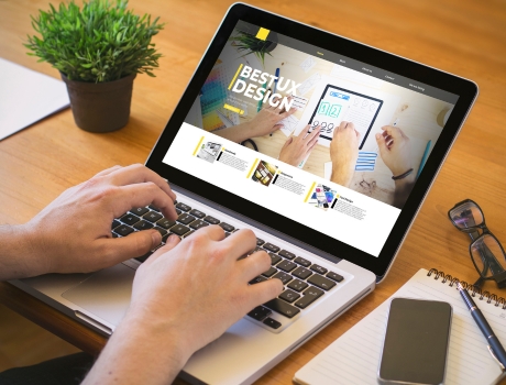 Website readability and user-friendly navigation interface
