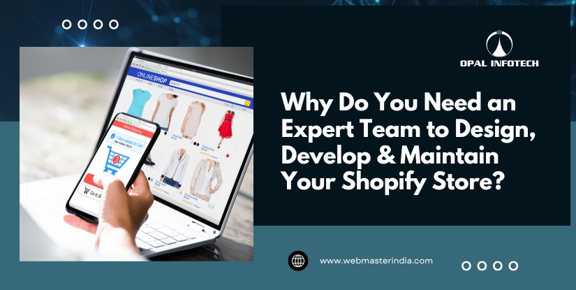 Why Do You Need an Expert Team to Design, Develop & Maintain Your Shopify Store?