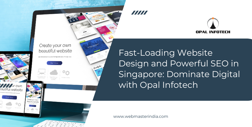 Fast-Loading Website Design and Powerful SEO in Singapore: Dominate Digital World with Opal Infotech