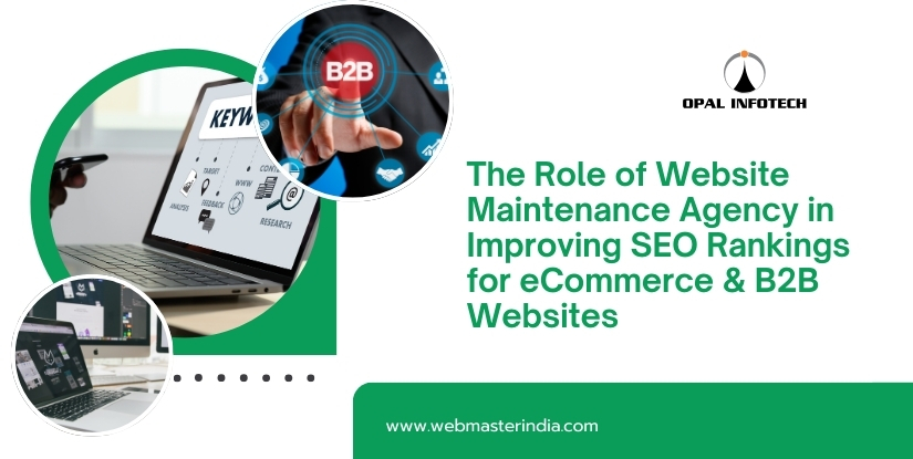 The Role of Website Maintenance Agency in Improving SEO Rankings for eCommerce & B2B Websites