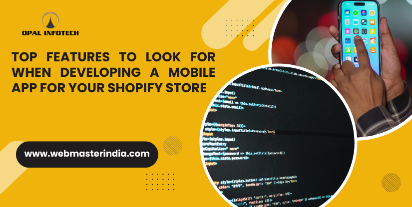 Top Features to Look for When Developing a Mobile App for Your Shopify Store