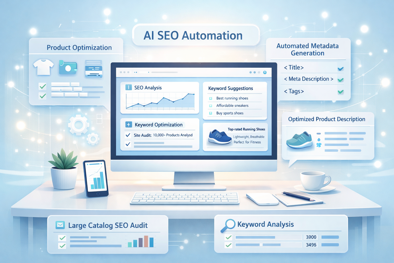 AI SEO Automation for Large eCommerce Websites  