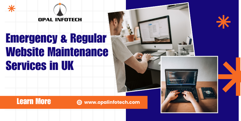 Emergency & Regular Website Maintenance Services in UK