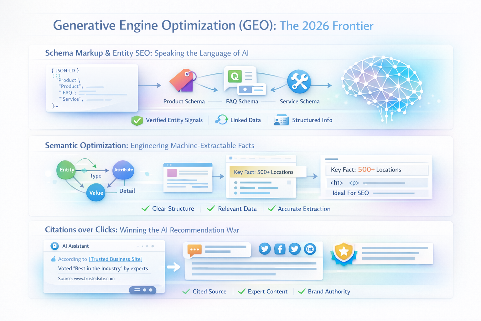 Generative Engine Optimization (GEO): The 2026 Frontier
Generative Engine Optimization (GEO): The 2026 Frontier