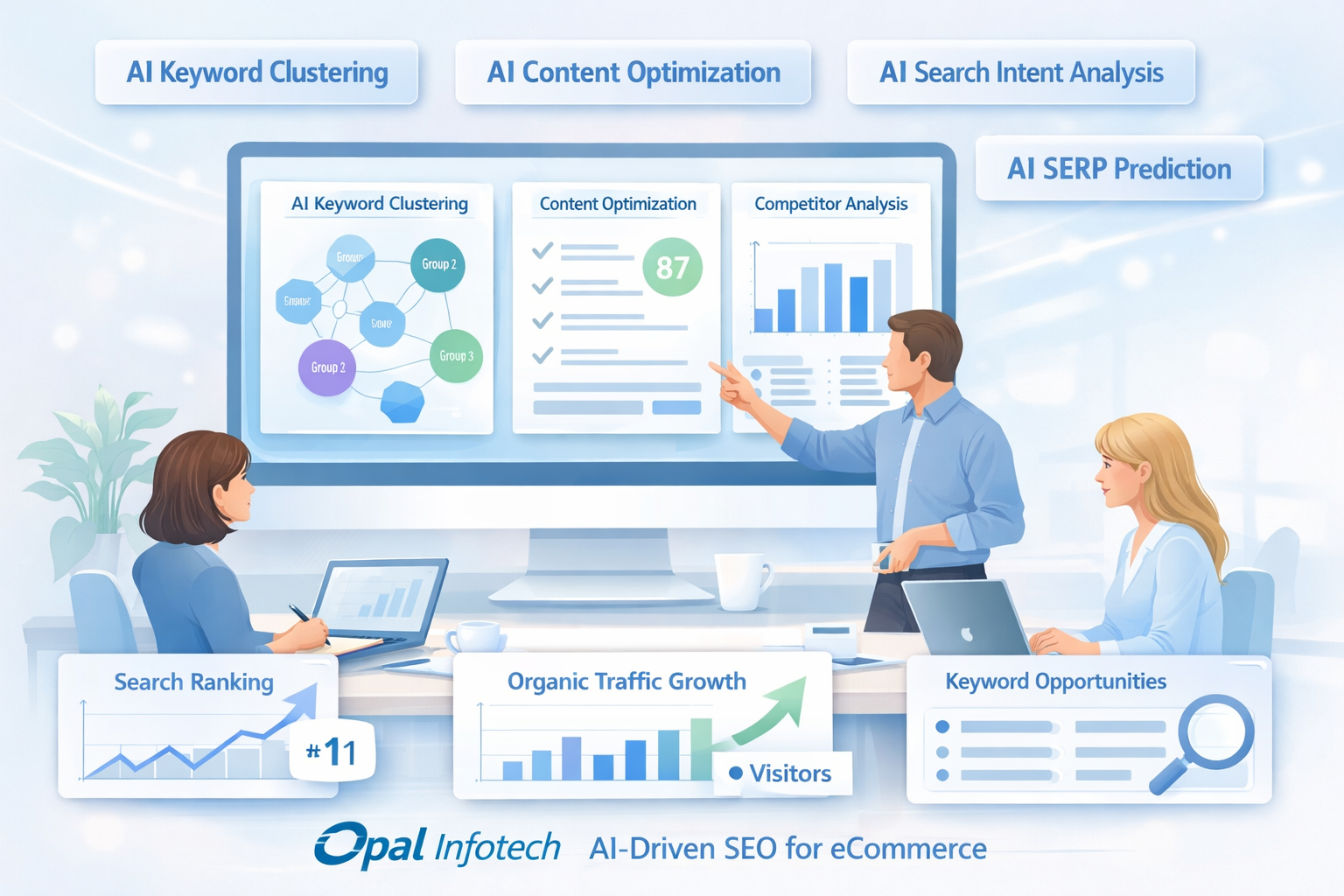 How AI SEO Improves Organic Visibility for Online Stores  