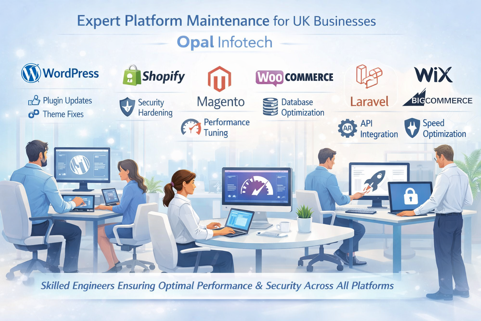 Platforms We Maintain for UK Businesses

