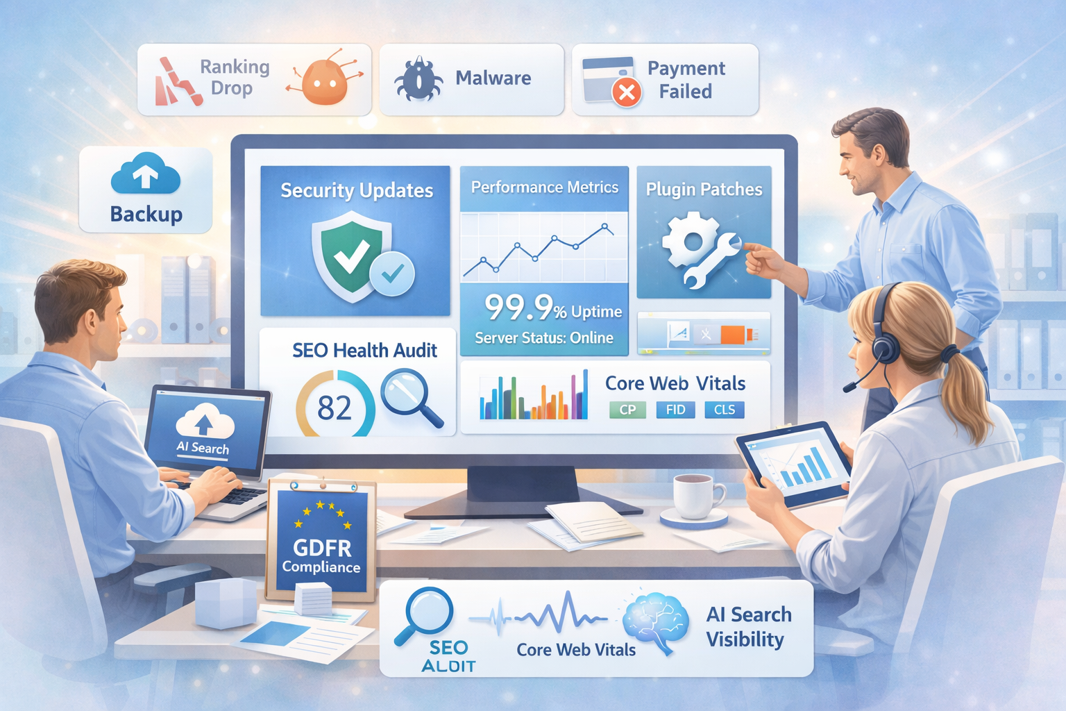 What is Regular Website Maintenance
