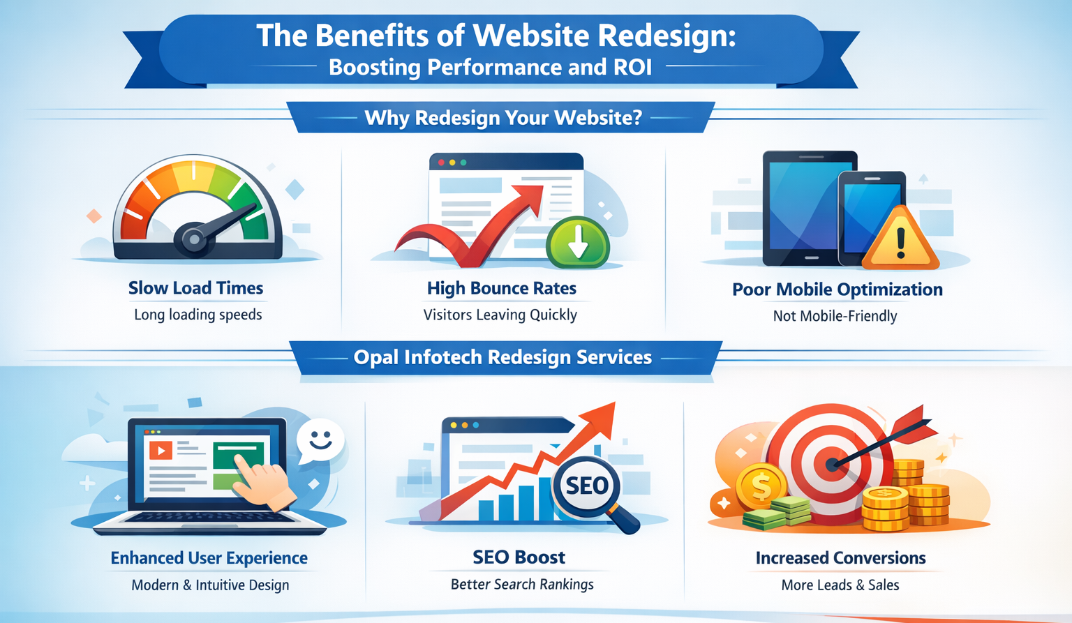 The Benefits of Website Redesign: Boosting Performance and ROI The Benefits of Website Redesign: Boosting Performance and ROI