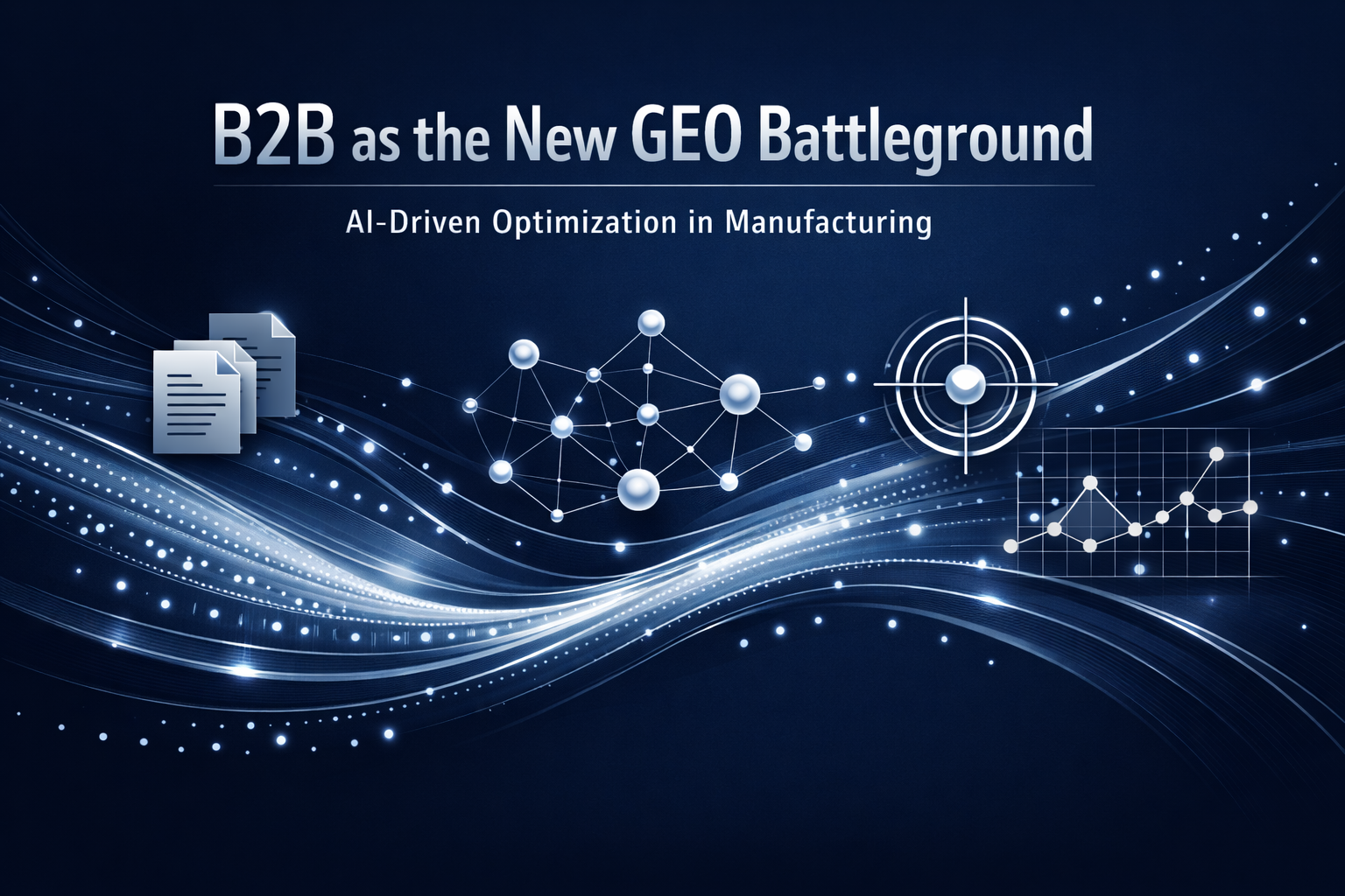 The Manufacturing Edge: Why B2B is the New GEO Battleground The Manufacturing Edge: Why B2B is the New GEO Battleground