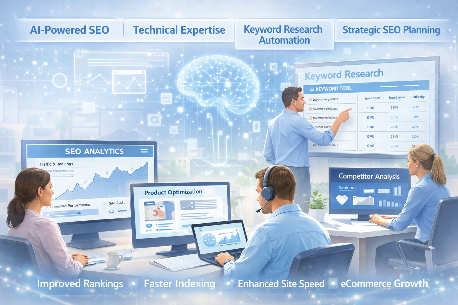 Why Businesses Choose Professional AI SEO Agencies