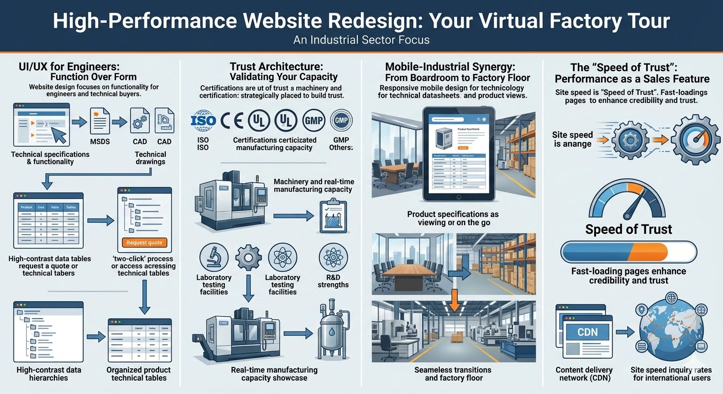 High-Performance Website Redesign: Your Virtual Factory Tour
High-Performance Website Redesign: Your Virtual Factory Tour