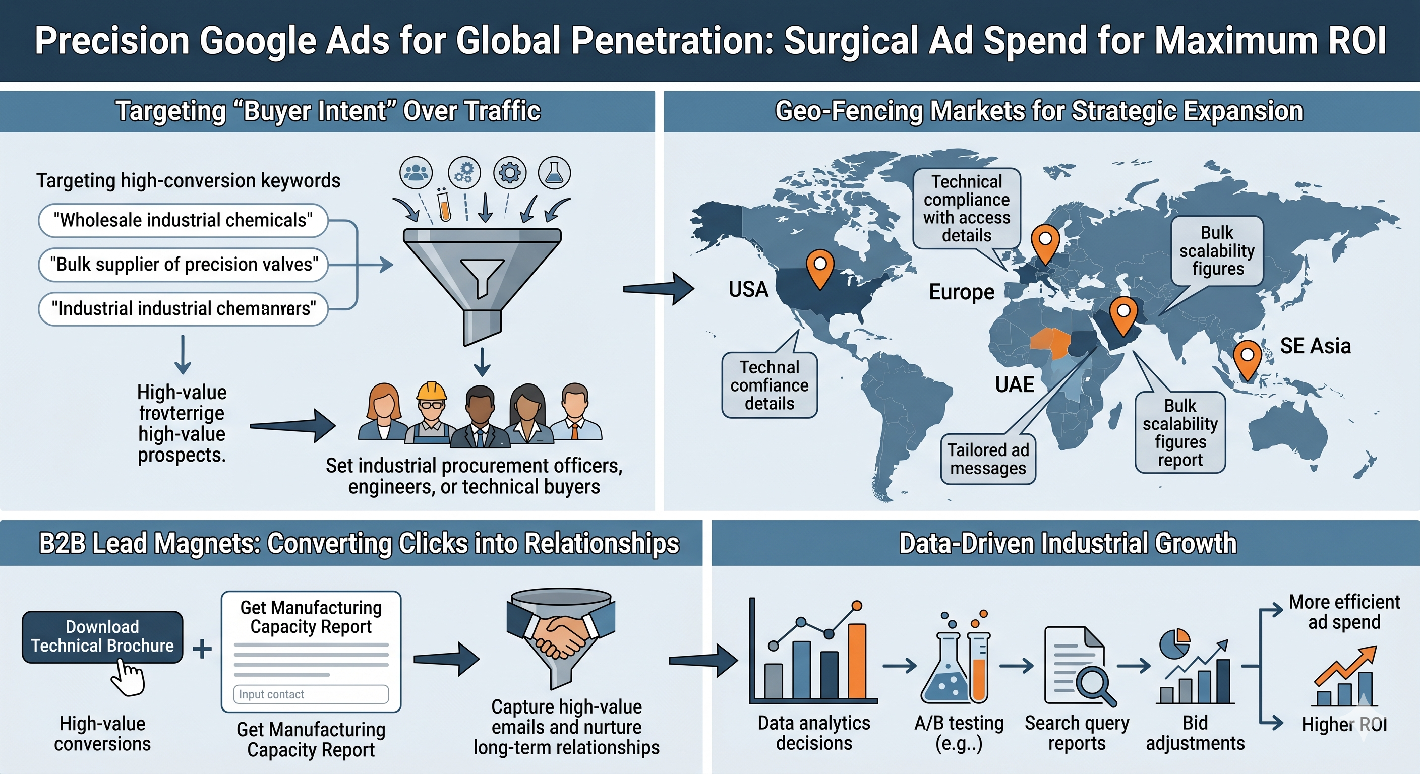 Precision Google Ads for Global Penetration: Surgical Ad Spend for Maximum ROI
Precision Google Ads for Global Penetration: Surgical Ad Spend for Maximum ROI