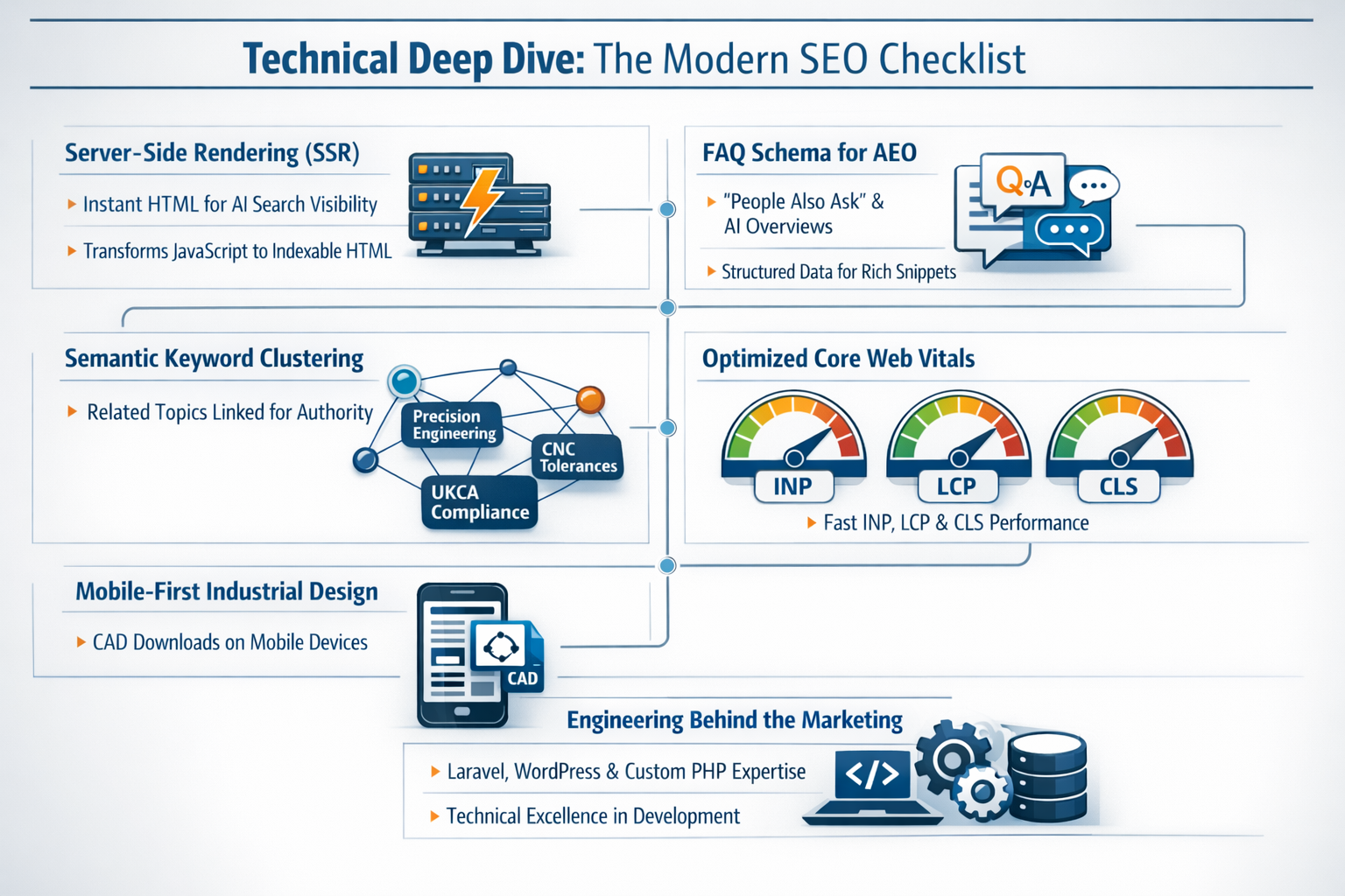 Technical Deep Dive: The Modern SEO Checklist
Technical Deep Dive: The Modern SEO Checklist
