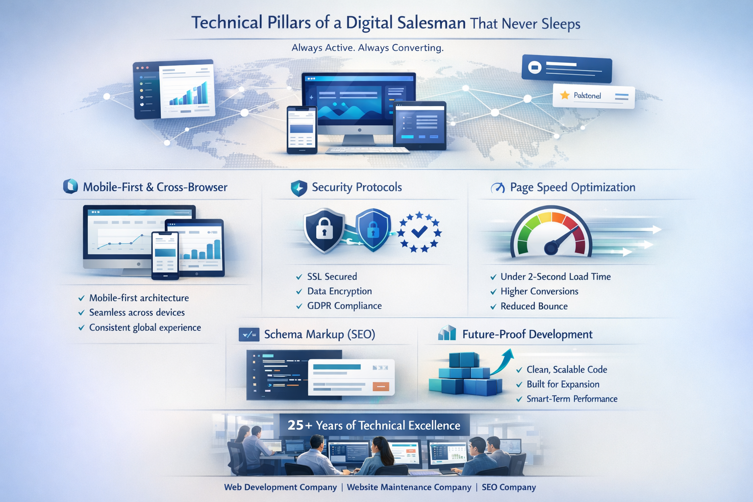 Technical Pillars of a Digital Salesman That Never Sleeps
Technical Pillars of a Digital Salesman That Never Sleeps