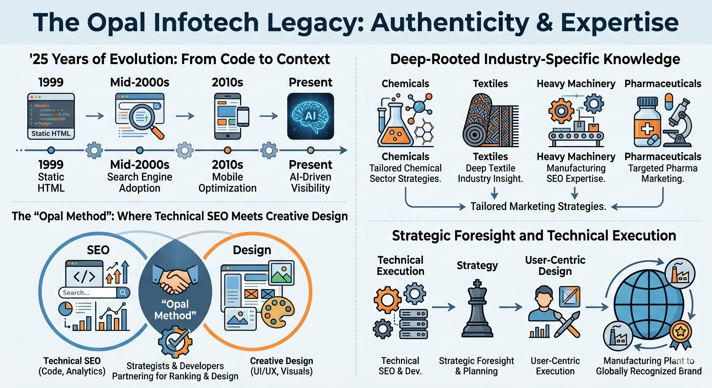 The Opal Infotech Legacy: Authenticity & Expertise
The Opal Infotech Legacy: Authenticity & Expertise