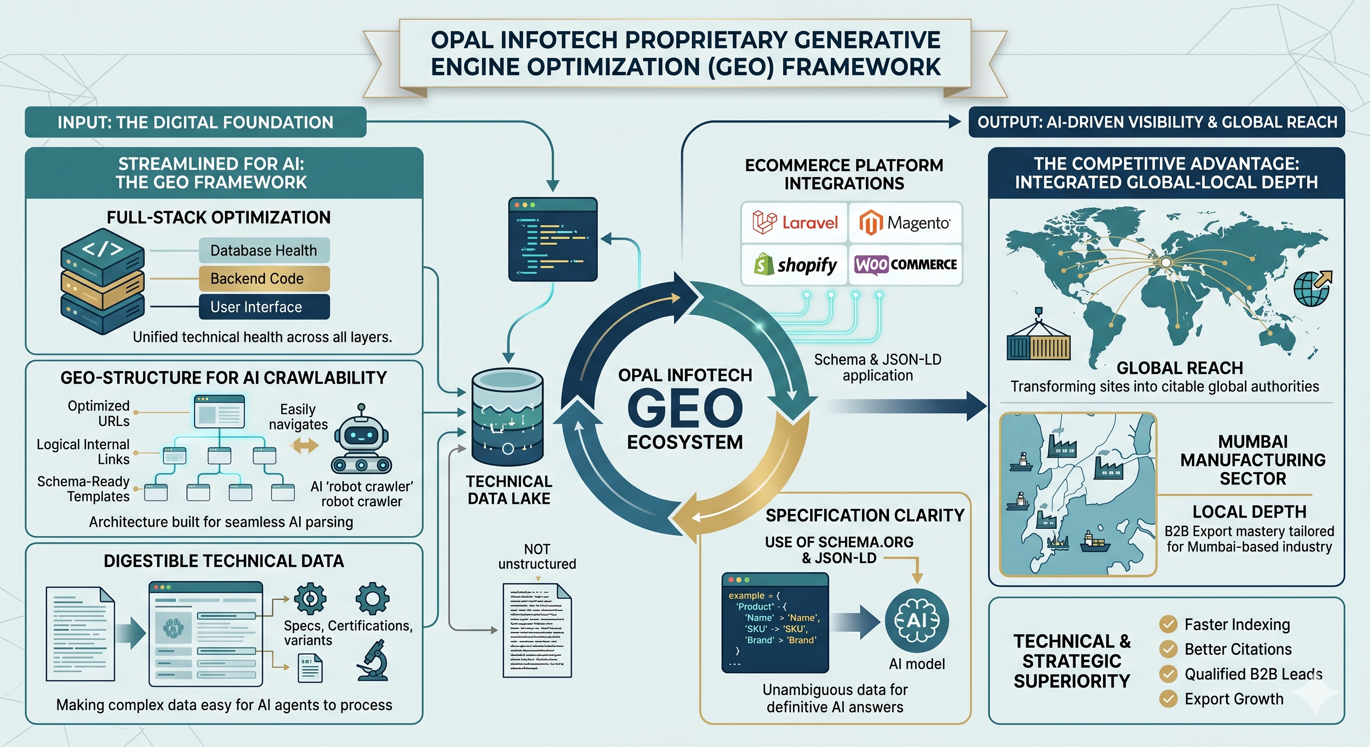 The Opal Infotech Edge: Our Proprietary GEO Framework