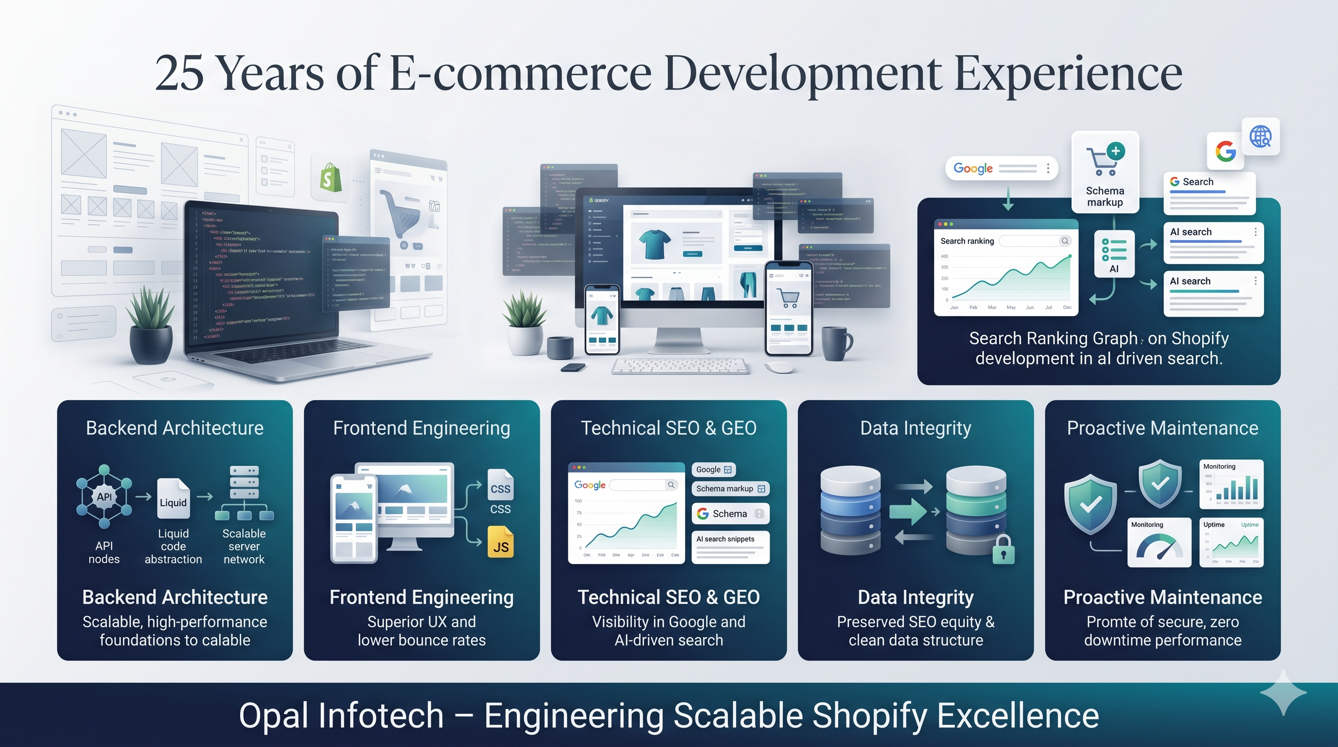 Our Strength: 25 Years of E-commerce Development Experience