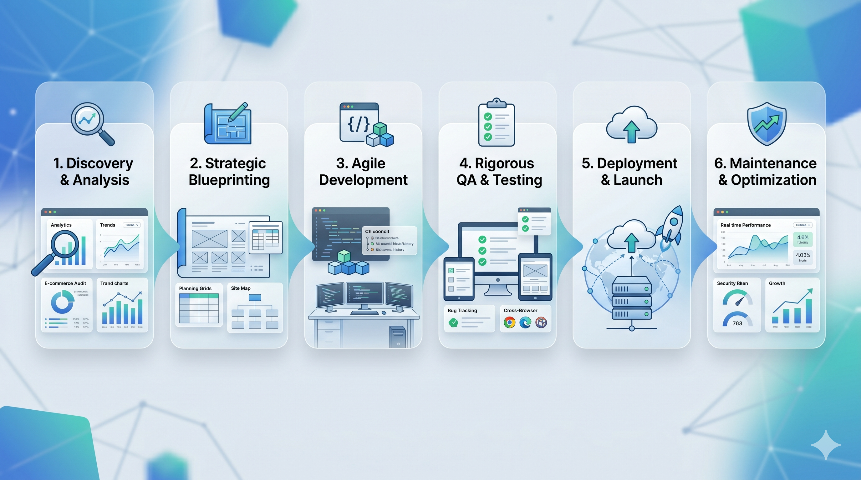 The Opal Infotech Process: From Strategy to Launch