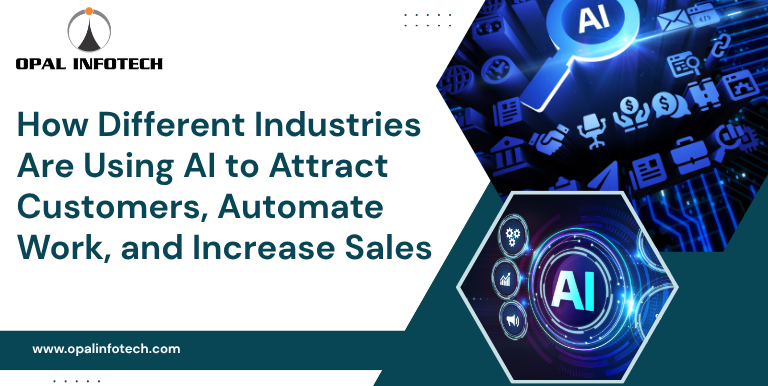 How Different Industries Are Using AI to Attract Customers, Automate Work, and Increase Sales
