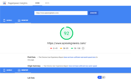 Speedtest Apex Engineers